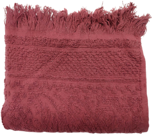 Dětský ručník Top s třásněmi 40x60 cm Barva: vínová (5)