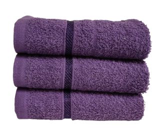 Dětský ručník 30x30 cm tmavě fialový