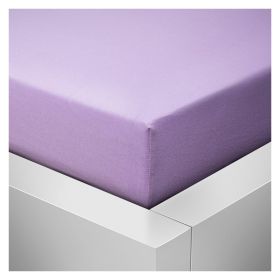Prostěradlo Jersey Lux 90x200 cm světle fialová