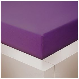 Prostěradlo Jersey Lux 180x200 cm tmavě fialová