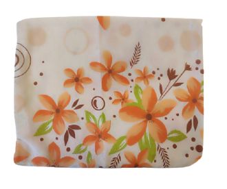 Povlak na polštářek Oranžové květiny 45x45 cm kapsa