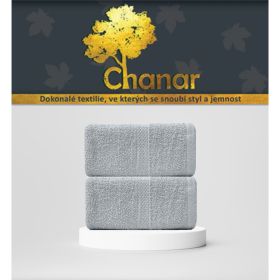 Ručník Ekonom 50x90 cm světle šedý