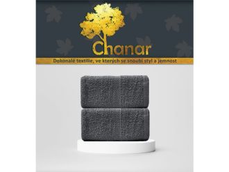 Dětský ručník Ekonom 40x60 cm tmavě šedý