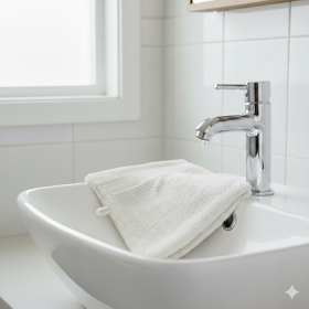 Žínka Standard 15x20 cm krémová