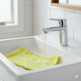 Žínka Standard 15x20 cm světle žlutá