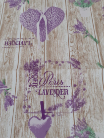 PVC ubrus Levandule 160x140 cm