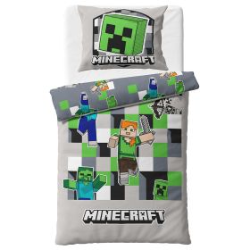 Carbotex Dětské povlečení Minecraft Objev svůj Svět