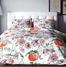 Krepové povlečení Torry Art orange