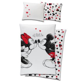 Carbotex Dětské povlečení Minnie a Mickey Mouse Love