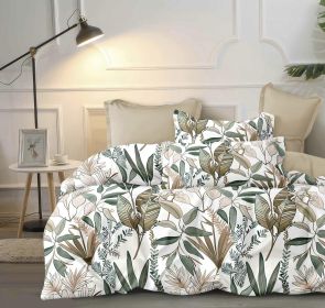 Bavlněné povlečení Podzimní listí 140x200, 70x90 cm