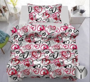 Bavlněné povlečení Wild love 140x200, 70x90 cm