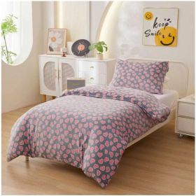 Povlečení Mikroplyš Srdíčka 140x200, 70x90 cm