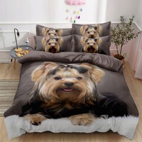 Povlečení Jorkšír 5D 140x200, 70x90 cm