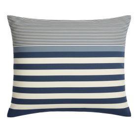 Povlak na polštář Ramira modrá 70x90 cm, knoflíky