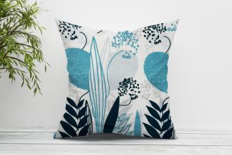 Povlak na polštářek Eunika bílá 45x45 cm (52-2)