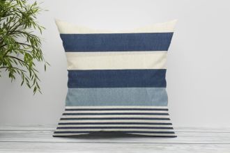 Povlak na polštářek Ramira modrá 45x45 cm (54-2)