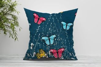 Povlak na polštářek Efira tyrkys 45x45 cm (57-2)