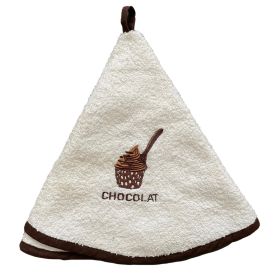 Kulatý ručník - Chocolat