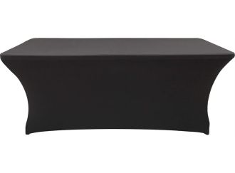 Návlek na cateringový stůl 180 x 75 cm ČERNÝ