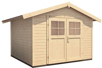 Dřevěný zahradní domek 122 (285 x 239 x 249 cm)