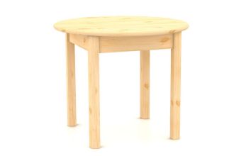 Kulatý jídelní stůl OLDA borovice