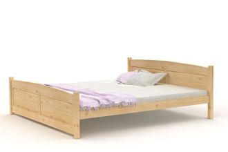 Borovicová postel L801 přírodní 180×200