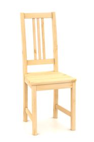 Židle celodřevěná ZINA masiv borovice