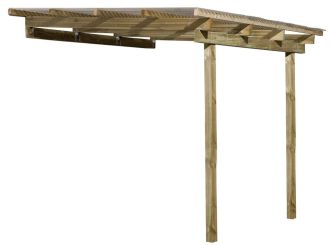 Dřevěná zahradní pergola 671 (3x2,5 m)