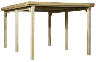 Dřevěný přístřešek na auto 617 (3x5 m)