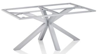 Stolová kostra X-LEG 160x95 cm - stříbrná