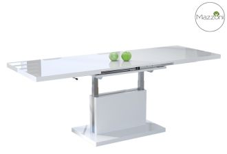 Jídelní/konferenční stůl ASTON 70x120 barva bílá lesk