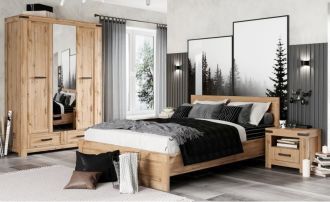 Ložnicová sestava RIMOTTO, dub Wotan