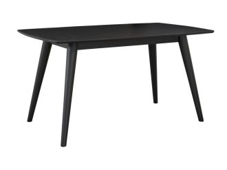 Jídelní stůl TRAST 150x90 cm, černá
