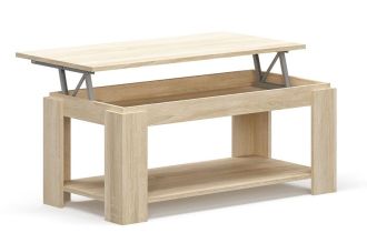 Konferenční stolek rozkládací LATEDA, dub Sonoma