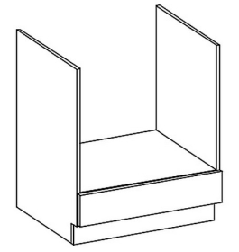 DK60 skříňka na vestavnou troubu CHAMONIX II