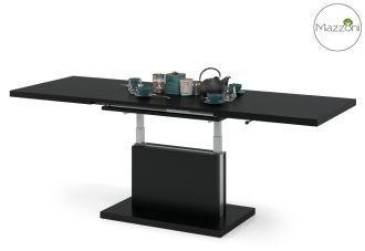 Jídelní/konferenční stůl ASTON 70x120 barva černá mat