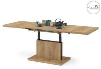 Jídelní/konferenční stůl ASTON 70x120 barva dub kraft zlatý