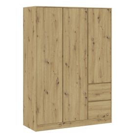 Šatní skříň 3D2S BURELA dub artisan