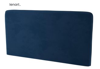 Polstrovaný záhlavník k posteli 160 cm barva modrý granát