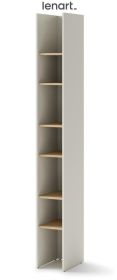 Regál 27 cm REBECCA kašmír/dub nagano