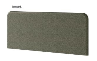 Polstrovaný záhlavník k posteli 180 cm barva šedozelená