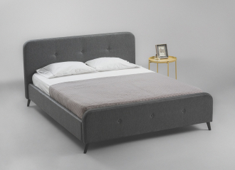 Čalouněná postel 180x200 BRIANO šedá