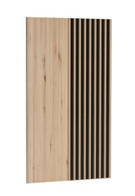 Závěsný panel BARBUS dub artisan/černá