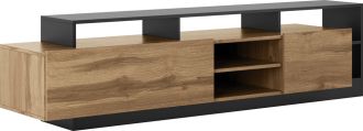 SMARA skříňka pod TV, apaláčský dub/antracit