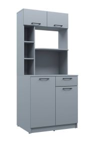 CAPSULE kuchyňská skříňka NO1, šedá