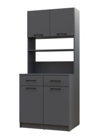 CAPSULE kuchyňská skříňka NO2, grafit