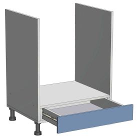 Skříňka na vestavnou troubu GODFREY, bílá/toffi