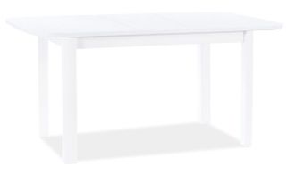 Jídelní stůl rozkládací DIEGO II 105x65 bílá mat