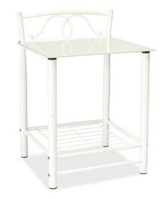 Noční stolek ET-920 bílý