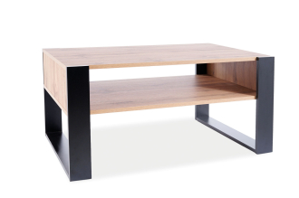 GEMA konferenční stolek, dub Wotan / černá